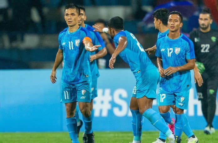 Sunil Chhetri-led India Thrash Pakistan In SAFF Championship