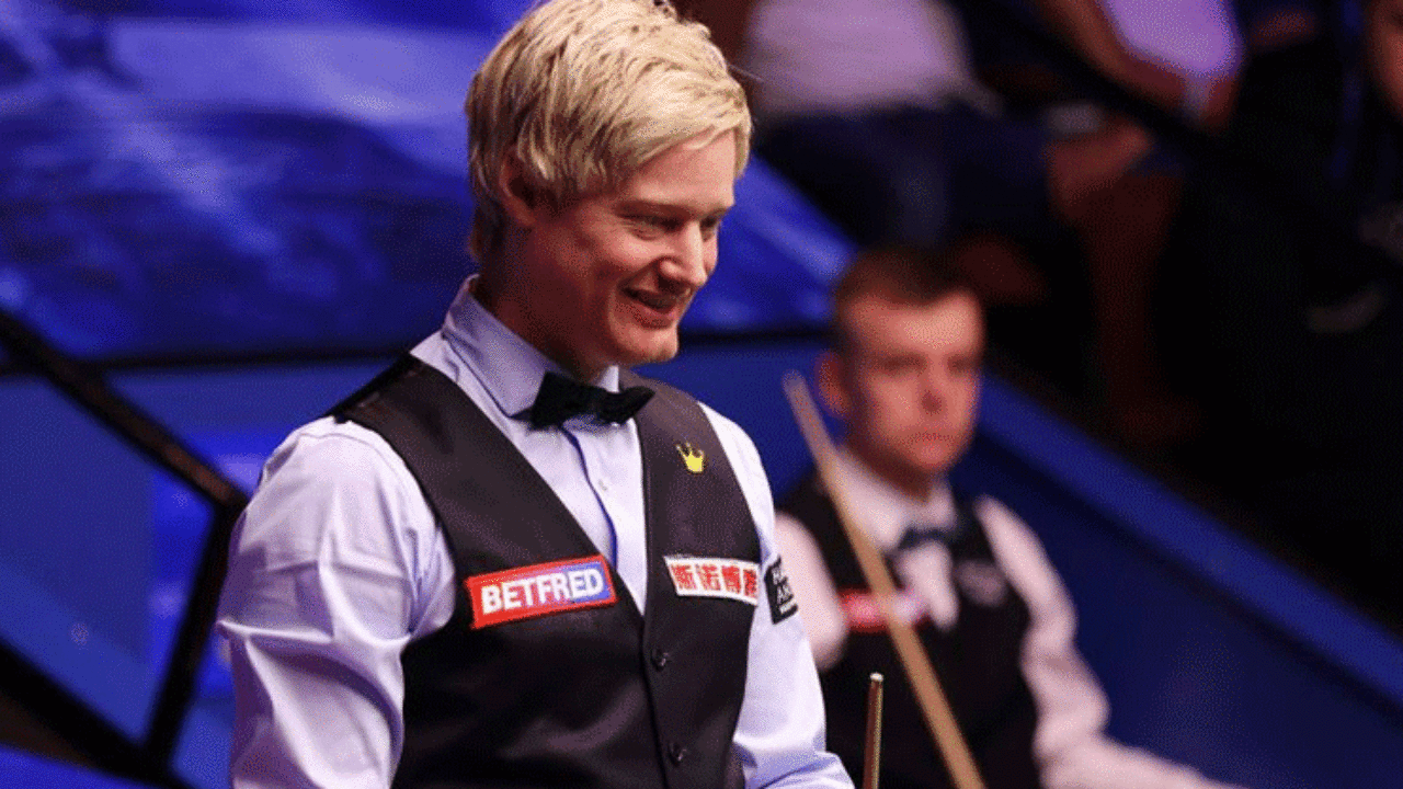 Robertson outclasses Hugill in first-round of World Snooker Championship