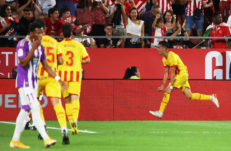 Romeu strikes late as Girona sink Valladolid in promoted teams clash