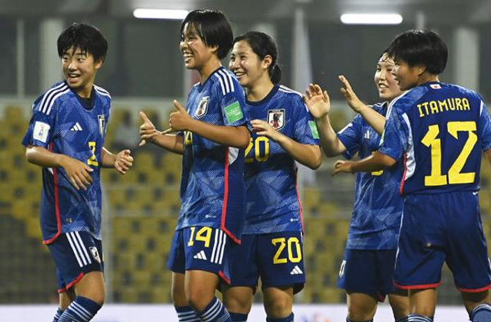 Japón vence a Tanzania, España vence a Colombia en la Copa Mundial Femenina Sub-17 de la FIFA