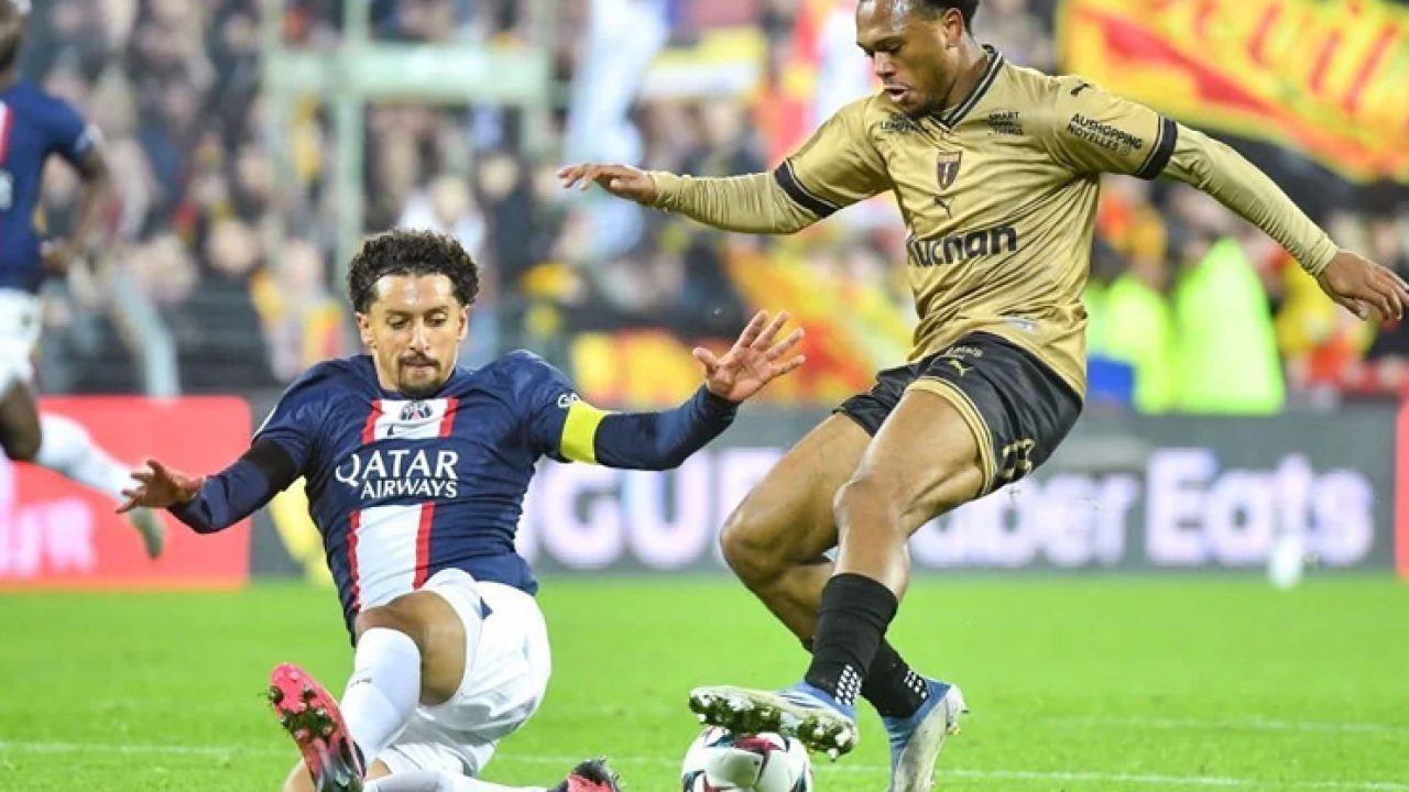 PSG loses for the first time since March as Lens closes gap at the top of  Ligue 1