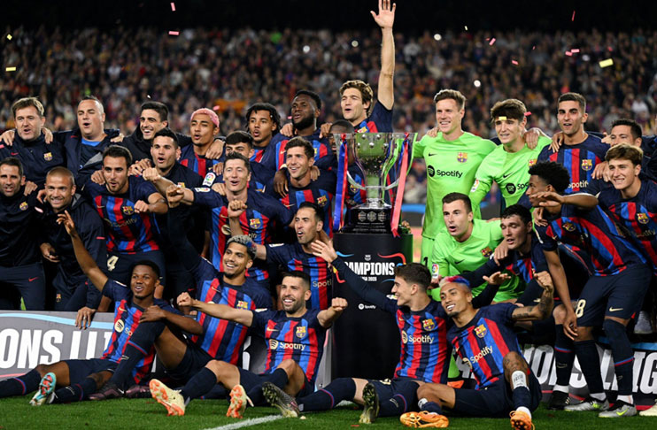 Champions Barcelona suffer defeat at home ahead of trophy celebration