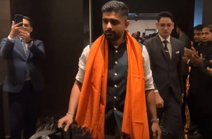 Babar-Azam-overwhelmed-warm-welcome-India-ICC-World-Cup-2023