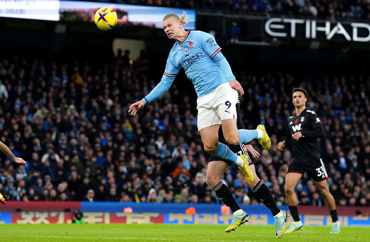 Erling Haaland hits hat-trick to take Man City top, Son inspires Spurs