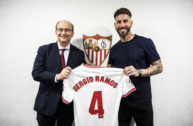 Sergio Ramos returns to boyhood club Sevilla