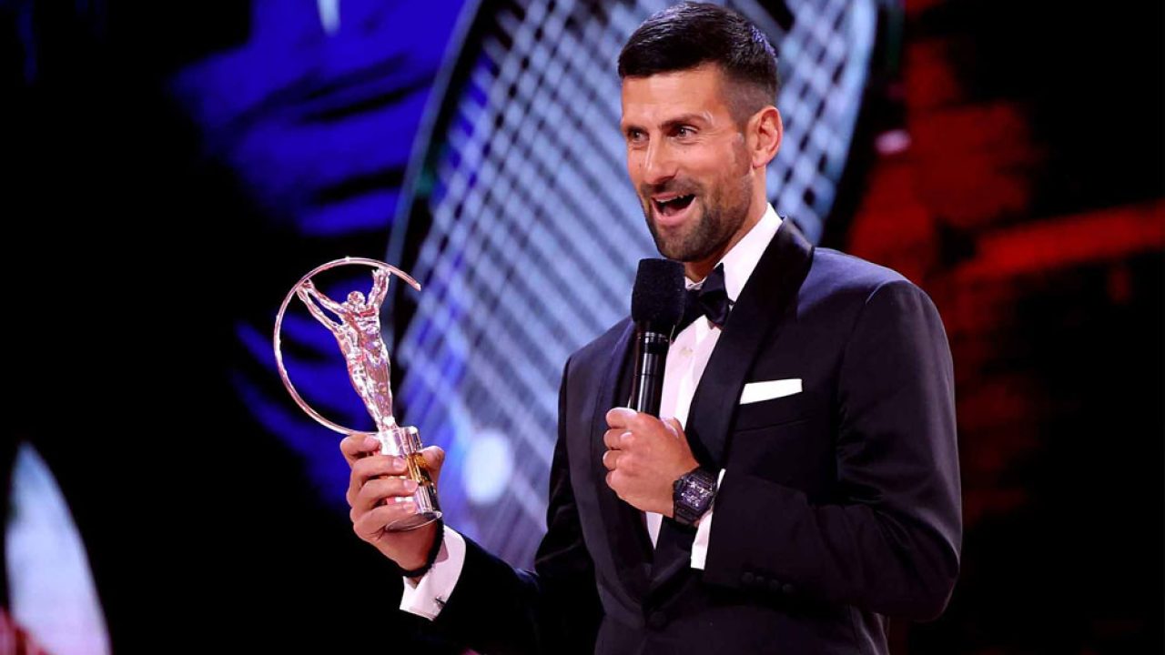 Novak Djokovic wins Laureus World Sportsman of the Year