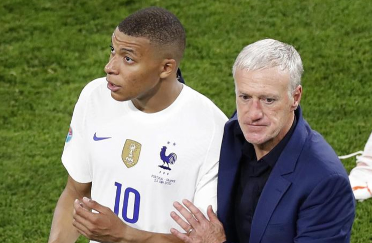 Kylian-Mbappe-France-Didier-Deschamps-Euro-2024