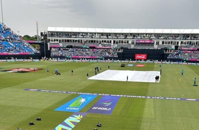 T20 World Cup 2024: Rain delays Pakistan-India toss