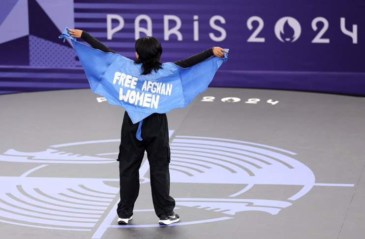 Afghanistan's-Manizha-Talash-disqualified-for-displaying-Free-Afghan-Women-slogan-Paris-Olympics