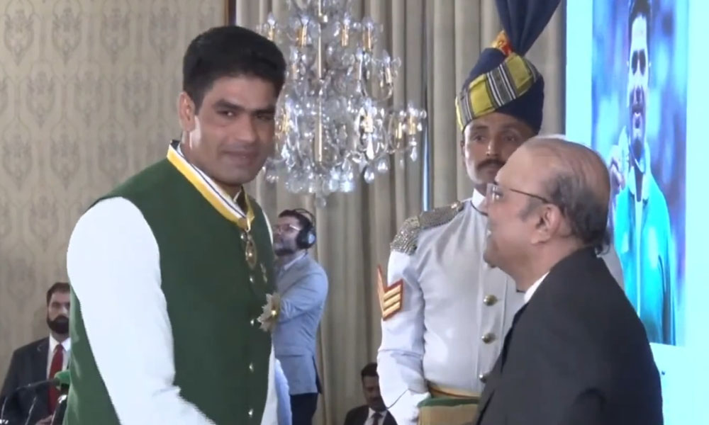 hilal-e-imtiaz-conferred-on-olympian-arshad-nadeem