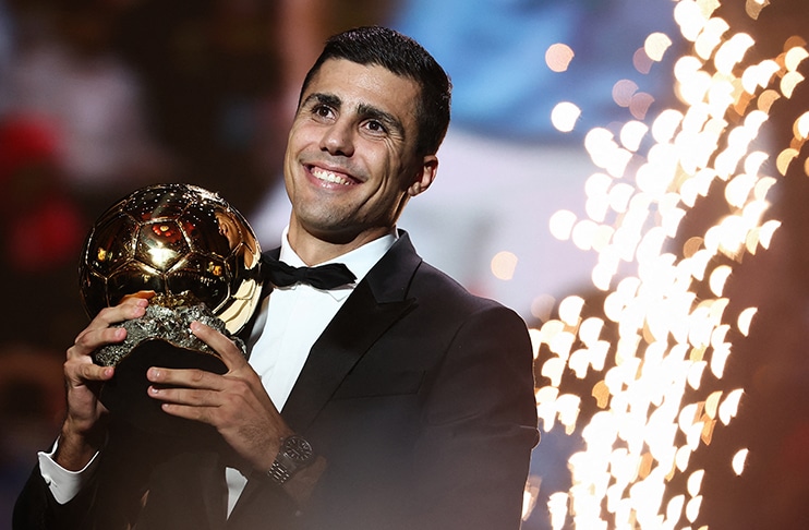 Rodri-wins-men's-Ballon-d'Or-Real-Madrid-boycott